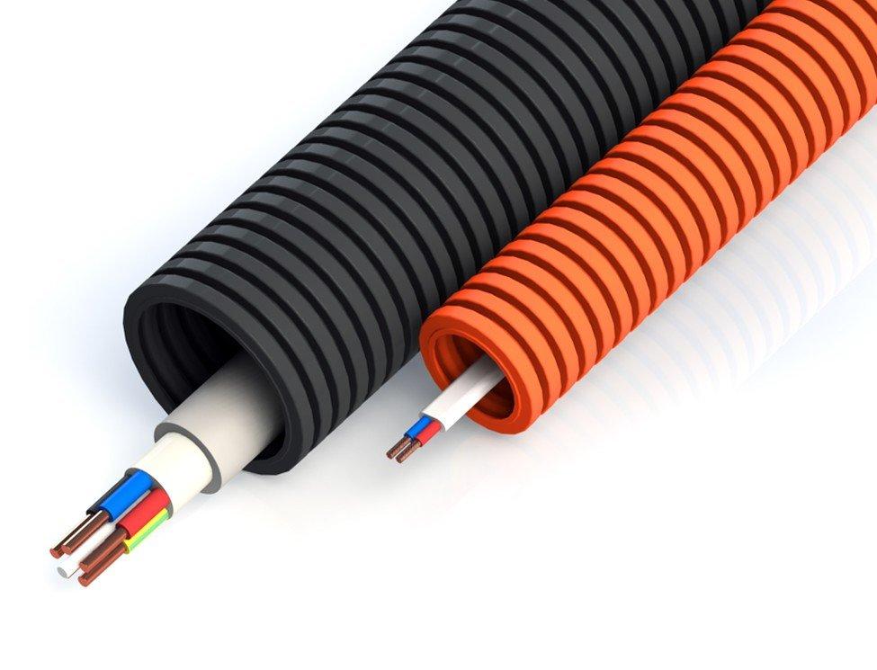 Купить Труба гофрированная двустенная для кабеля гибкая 90 75,2 SN12 (тип 450)